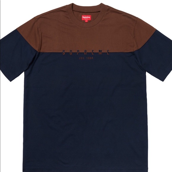supreme split shirt